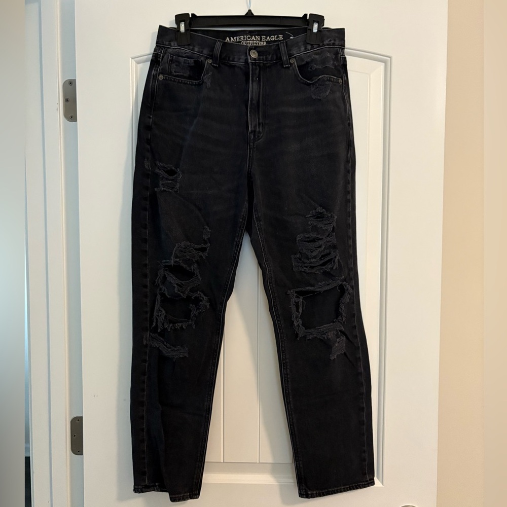 American Eagle Outfitters Black High Rise Jeans